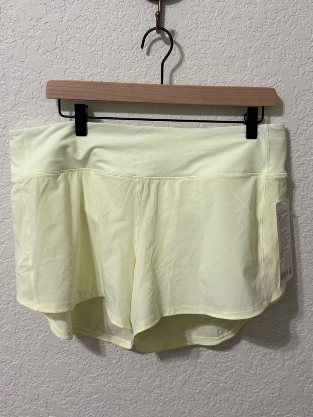 lululemon athletica Yellow Athletic Shorts